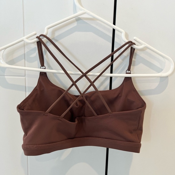 Oner Active Everyday Cross Over Bralette | like new  |Chestnut | Size: S - Picture 2 of 2